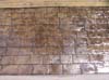 Stamped Concrete driveway apron