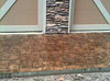 Stamped Concrete Garage Apron